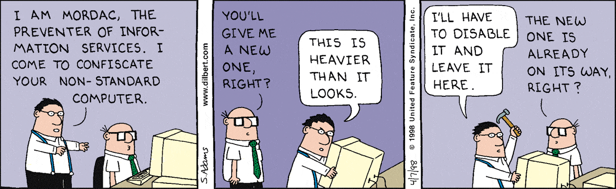 Dilbert Cartoon